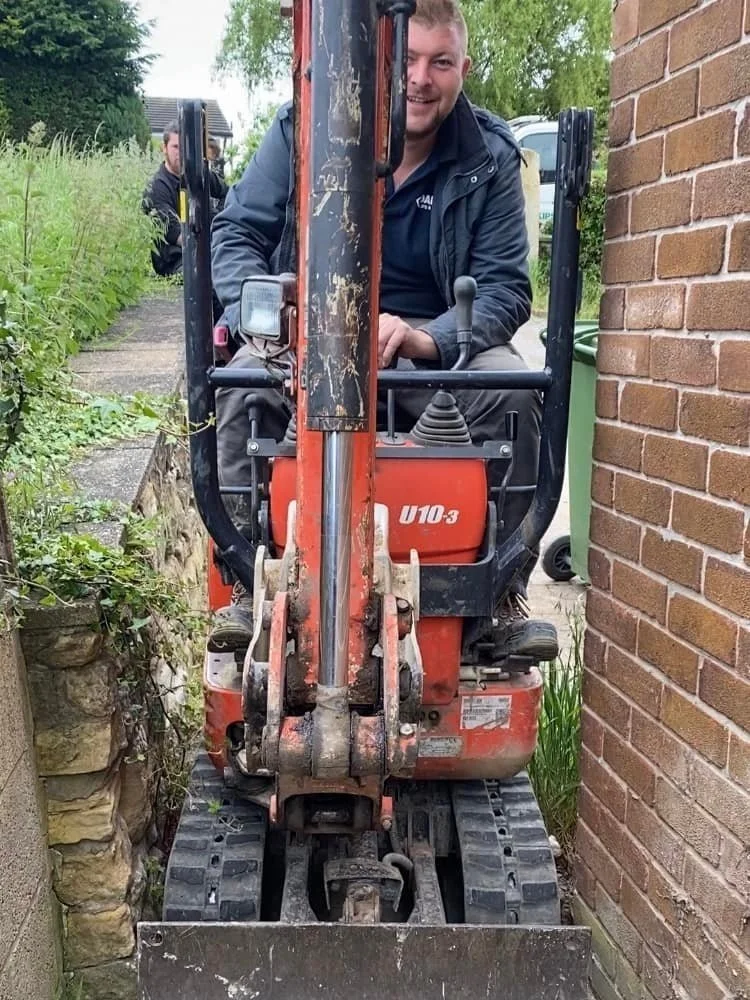 Mini digger